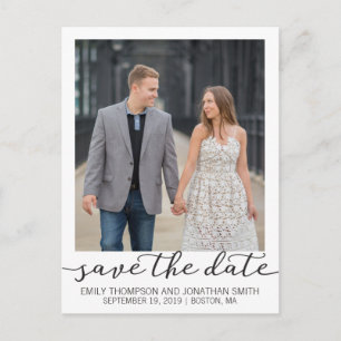 Postale Photo Enregistrer la date Carte postale, Photo ave