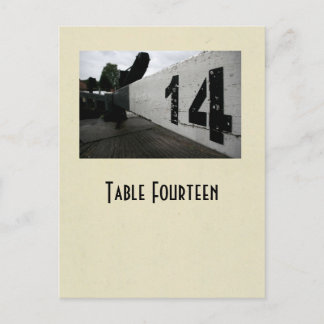 Postale Photo numéro 14 carte table