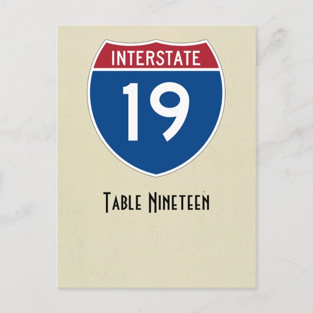 Postale Photo numéro 19 carte table (Devant)