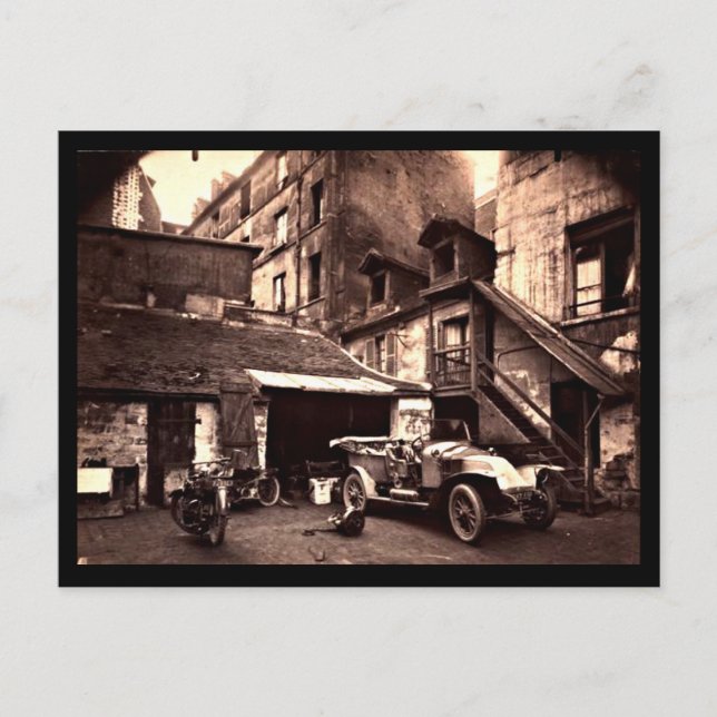 Postale Photographie Vintage carte postale-Eugène Atget 10 (Devant)
