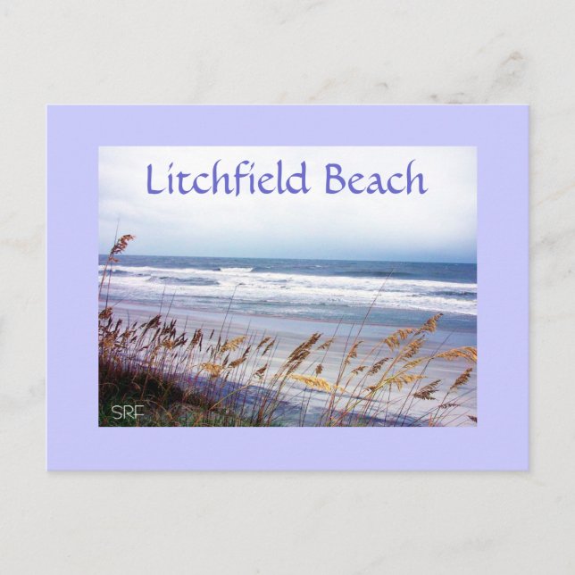 Postale PLAGE CARTE POSTALE, Litchfield Beach (Devant)