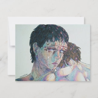 Postale Poignant Art Series 2 de 11 Taille de carte postal