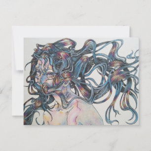 Postale Poignant Art Series 8 de 11 Taille de carte postal