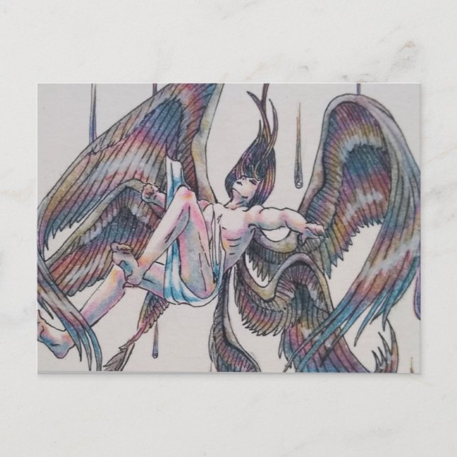 Postale Poignant Art Series 9 de 11 Taille de carte postal (Devant)