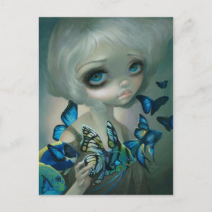 Postale "Poissons Volants :  Les Poissons Bleus" Carte pos