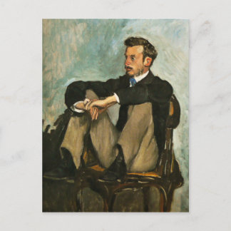 Postale Portrait de Renoir par Frederic Bazille Carte post