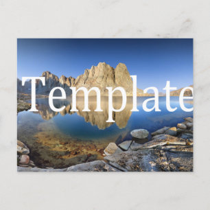 Postale poste de carte modèle