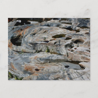 Postale Potholes glaciaires Shelburne Falls MA 2008 Carte