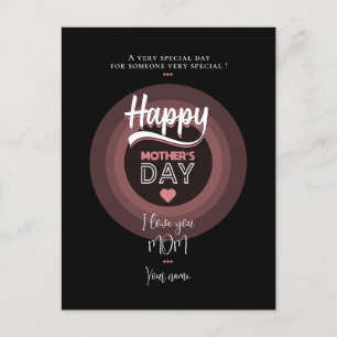 Postale Pour quelqu'un très spécial carte de feuille