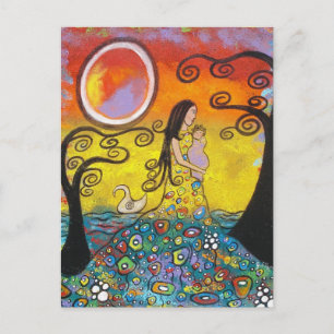 Postale Quand Je L'Ai Tenue, Tout Était Différent Carte Po