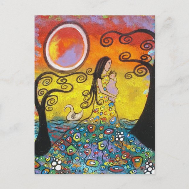 Postale Quand Je L'Ai Tenue, Tout Était Différent Carte Po (Devant)