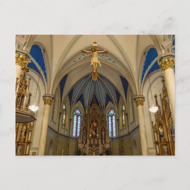 Postale Recherche du poteau de l'autel de St Pierre Carte  (Devant)