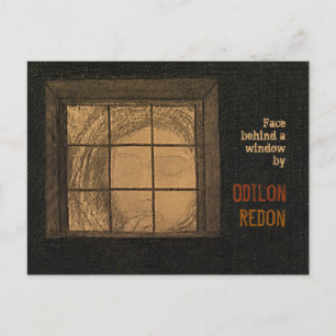 Postale Redon Face derrière une fenêtre CC0681 Carte posta