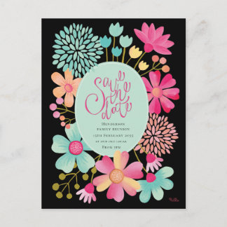 Postale Retrouvailles familiales Enregistrer la carte post