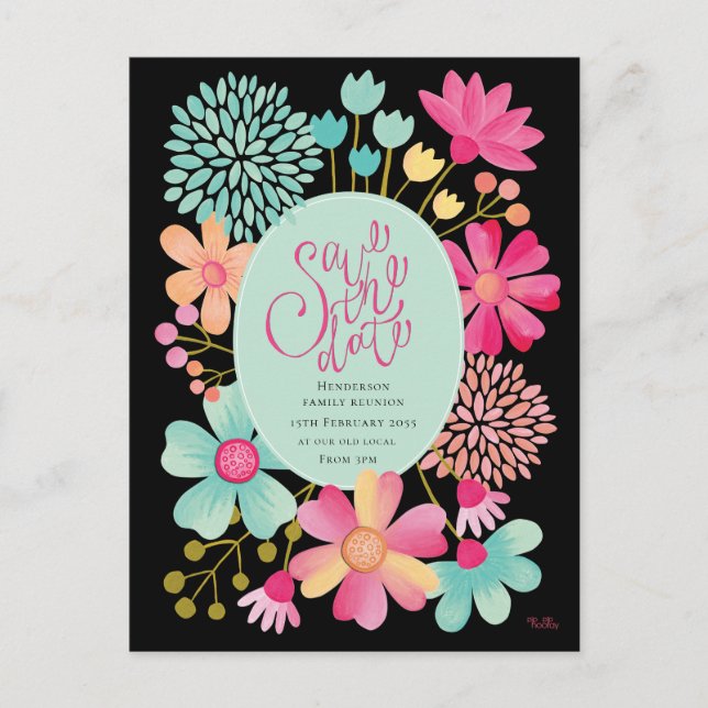 Postale Retrouvailles familiales Enregistrer la carte post (Devant)