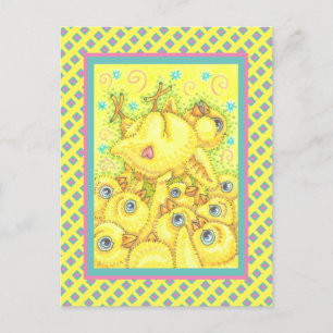 POSTALE ROCK N ROLL CHICK, CARTE POSTCARD PIT MOSH PRINTEM