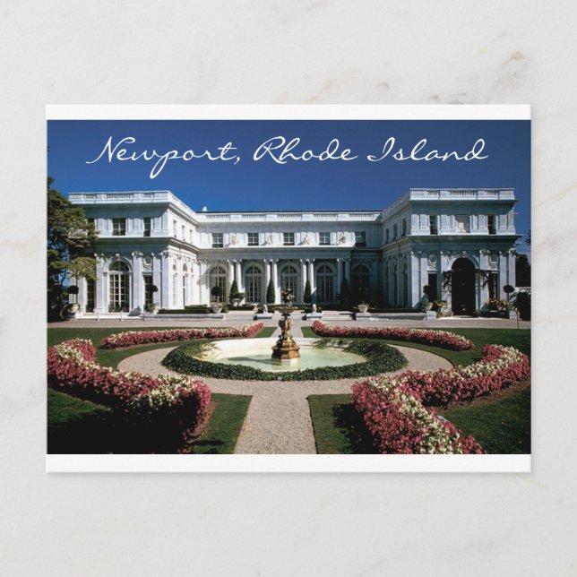 Postale Rosecliff Mansion, Newport Rhode Island Carte post (Devant)