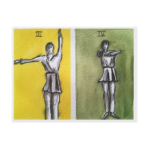 RYTHMIQUE SACRÉ III, IV MOUVEMENTS DE DANSE CARTE 