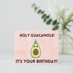 Postale Saint Guacamole, c'est ton anniversaire ! Carte am