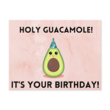 Saint Guacamole, c'est ton anniversaire ! Carte am