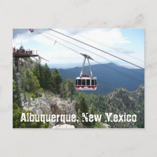 Postale Sandia Peak, Albuquerque, Nouveau-Mexique Carte po