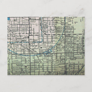 Postale Sarasota, FL Carte Vintage