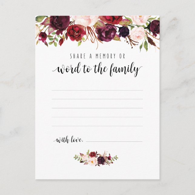 Postale Service funéraire, Bourgogne, Partager une carte m (Devant)