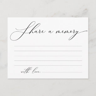 Postale Service funéraire, Partager une carte mémoire