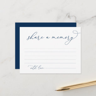 Postale Service funéraire, Partager une mémoire, Carte ble