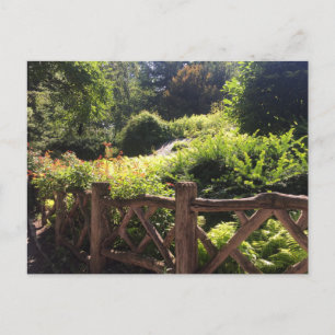 Postale Shakespeare Garden NYC Central Park Photo Carte po