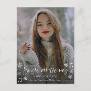 Postale Single All Way, fille ou gars Carte Vacances