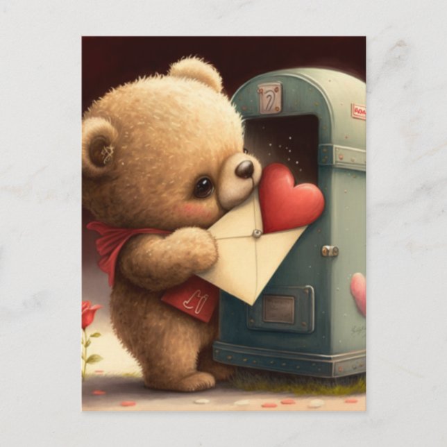 Postale Soyez ma carte personnalisée valentine (Devant)