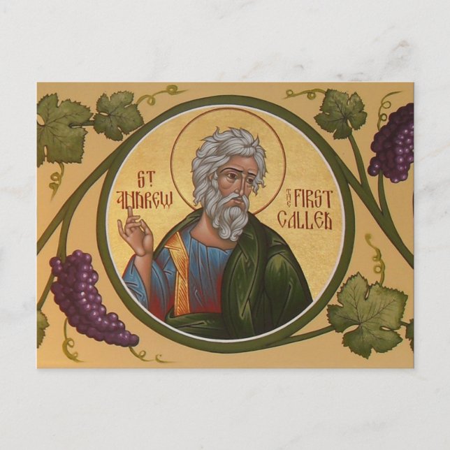 Postale St. Andrew, la première carte de prière (Devant)