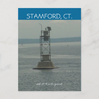 Postale Stamford, Ct Water View Carte Postale...