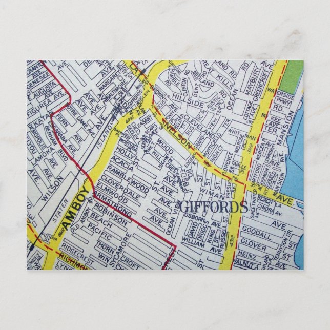 Postale Staten Island, NY Carte Vintage (Devant)