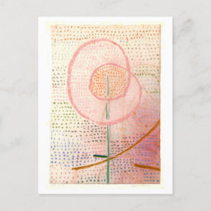 Postale Tableau à fleurs "florissant" de Paul Klee Carte p