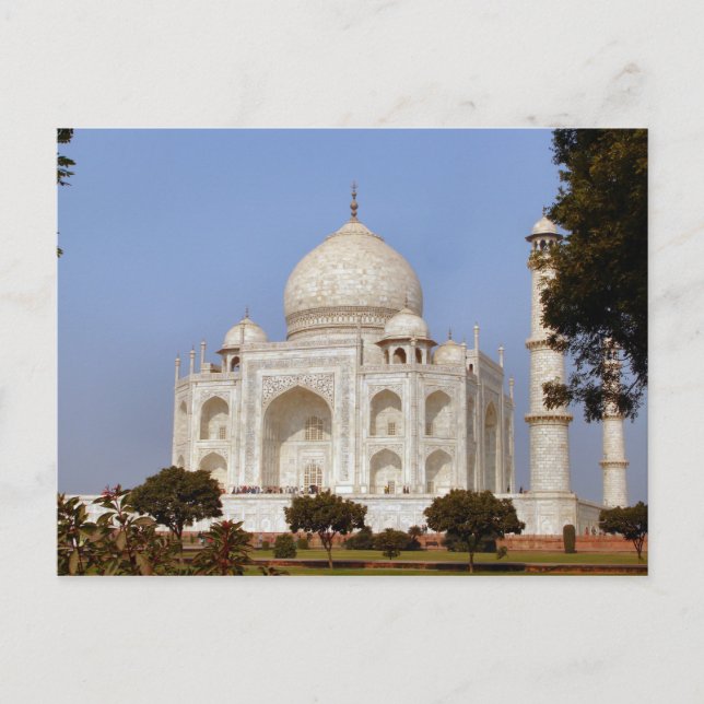 Postale Taj Mahal rustique Inde Jeu de Baby Shower Carte P (Devant)