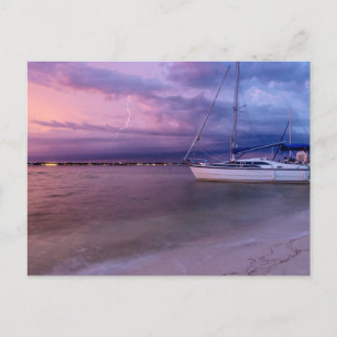 Postale Tempête à l'approche de Navarre Floride Carte post