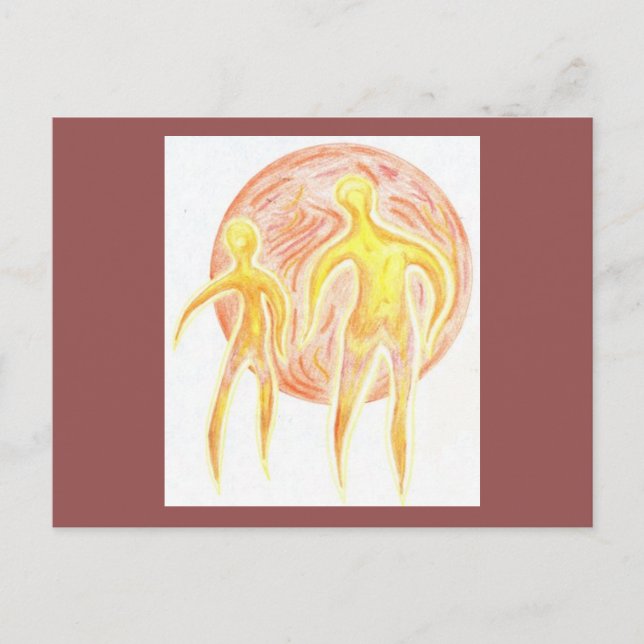 Postale Temps moulé / Aliens / Planet Art SF / Carte posta (Devant)