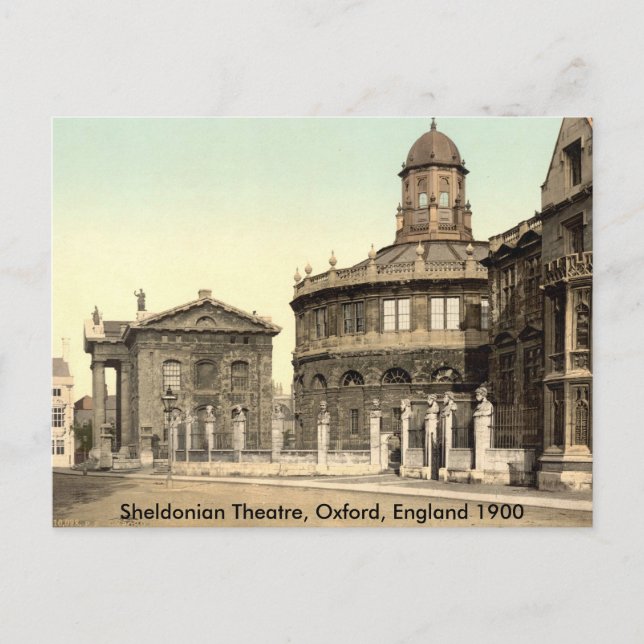 Postale Théâtre Sheldonian Carte Postale, Oxford, Angleter (Devant)