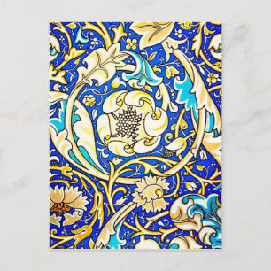 Postale Tissu/mode Vintage par carte postale-William Morri