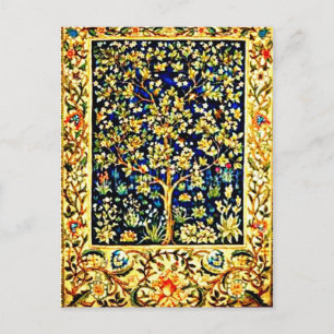 Postale Tissu/mode Vintage par carte postale-William Morri