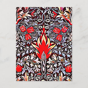 Postale Tissu/mode Vintage par carte postale-William Morri