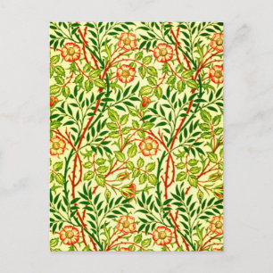 Postale Tissu Vintage carte postale/Mode-William Morris 1