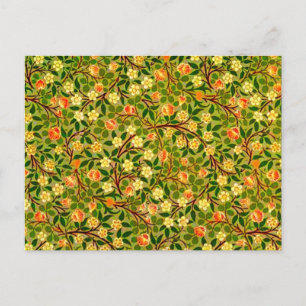 Postale Tissu Vintage carte postale/Mode-William Morris 7