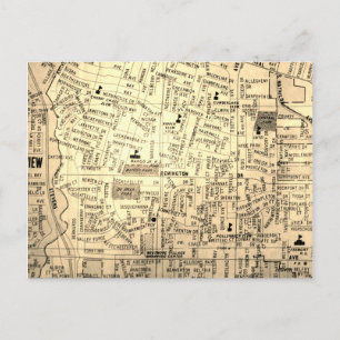 Postale Tulsa, OK Carte Vintage