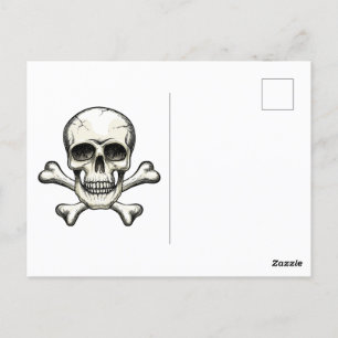 Postale Une vie pirate pour moi Carte de remerciements