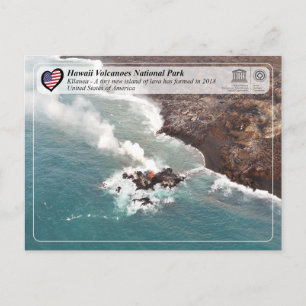 Postale UNESCO - Hawaii Volcanoes NP - Kīlauea Carte Posta