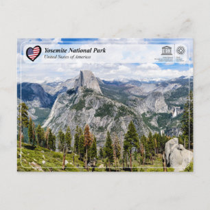 Postale UNESCO WHS - Parc national de Yosemite - Carte pos
