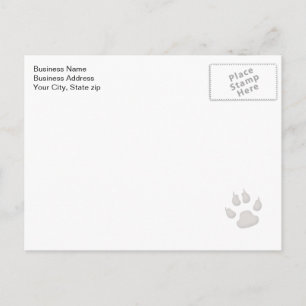 Postale Vétérinaire Carte de Sympathie Chiot et Kitten